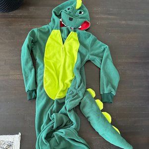 Alligator Adult Zip Up Onsie